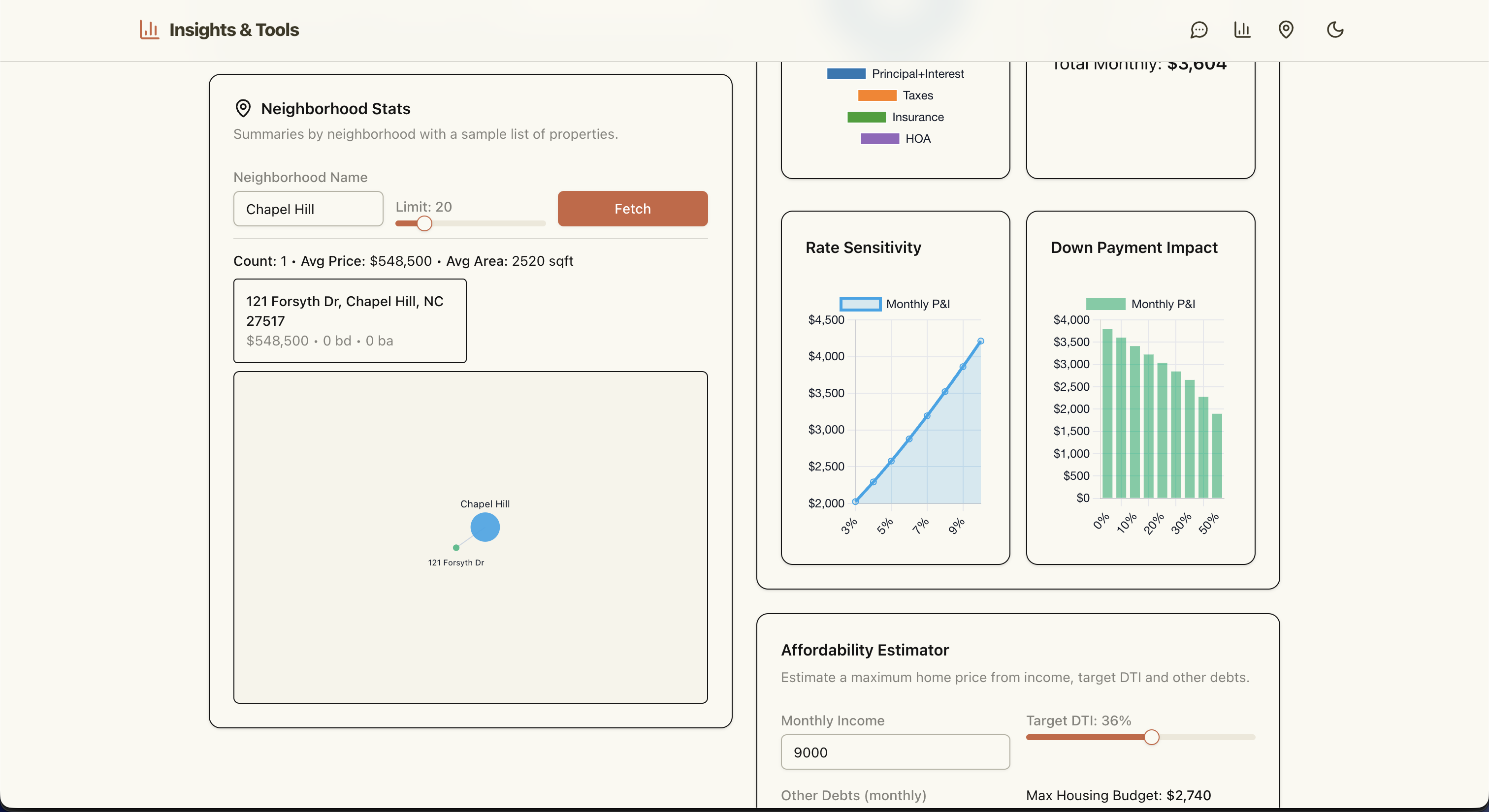 EstateWise UI
