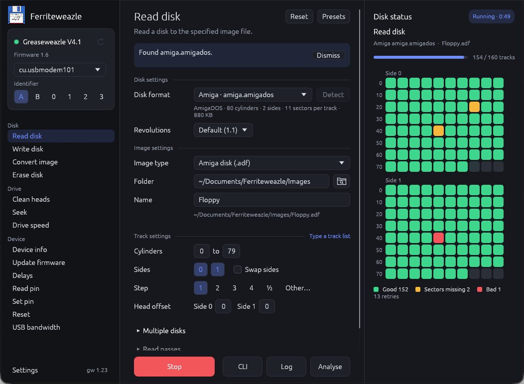 Screenshot of Ferriteweazle