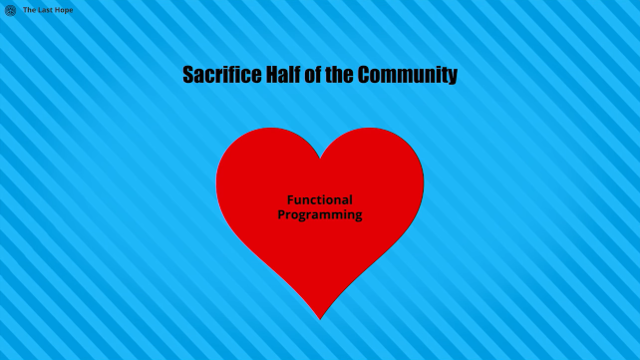 sacrifice half the community
