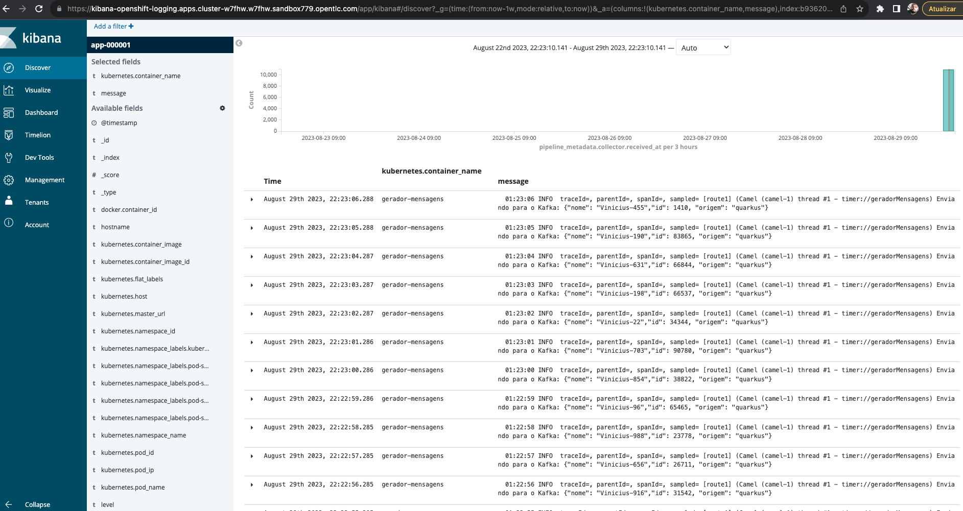 logging aggregation