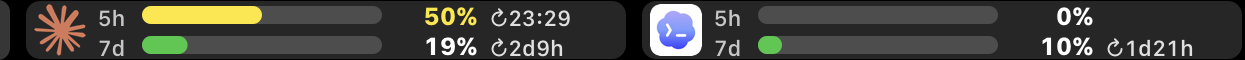 QuotaStrip on the Touch Bar