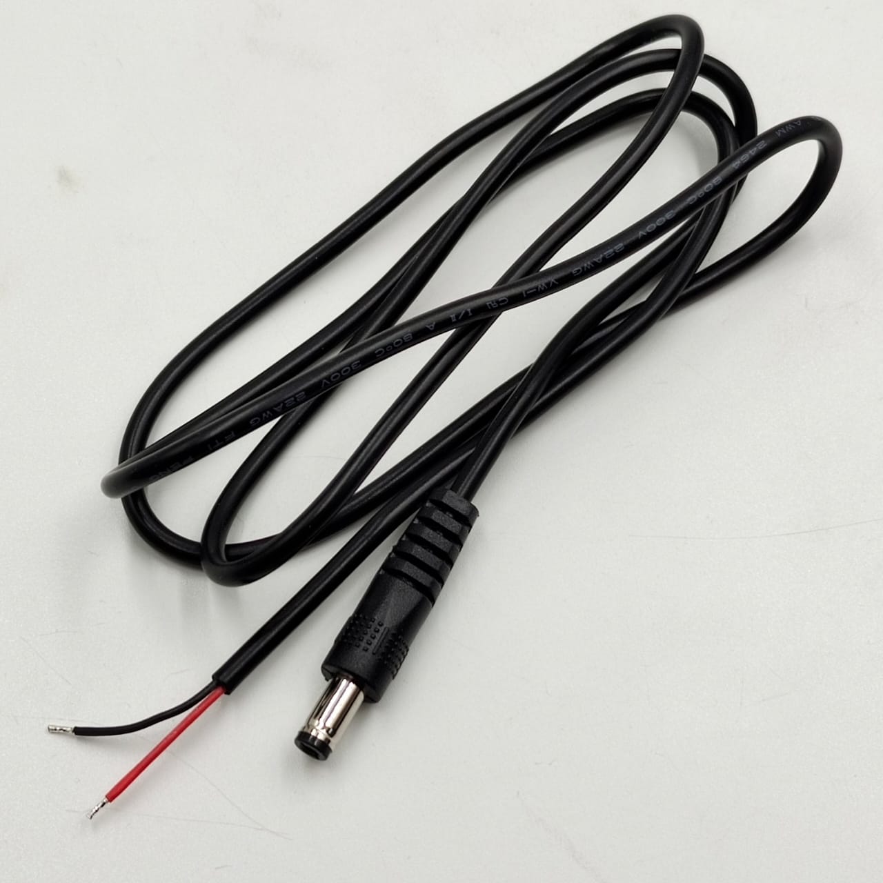 DC Power Cable with Barrel Plug