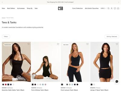 CSB landing page