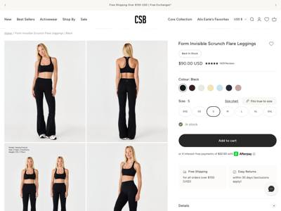 CSB landing page