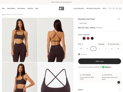 CSB landing page