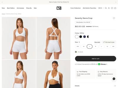 CSB landing page