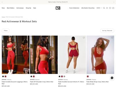 CSB landing page