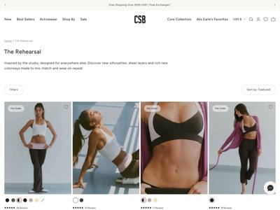 CSB landing page