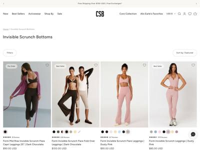 CSB landing page