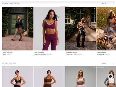 Exercere landing page
