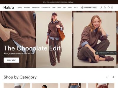Halara Leggings landing page