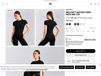 Oner Active landing page