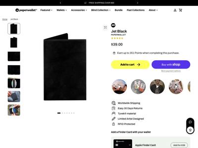 paperwallet landing page
