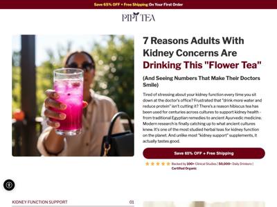 Pipitea landing page