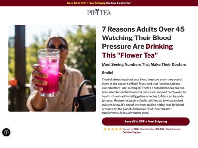 Pipitea landing page