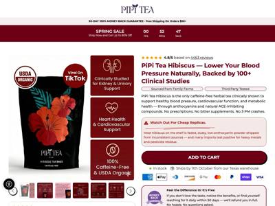 Pipitea landing page