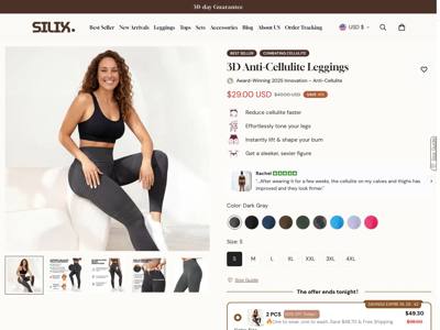 Silix landing page