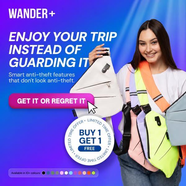 Wander Plus ad