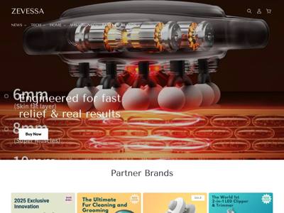 Zevessa landing page