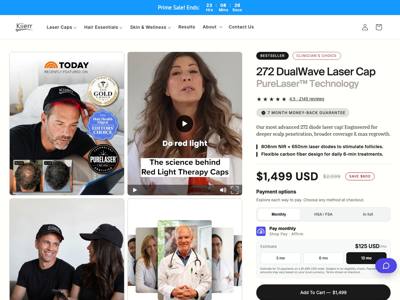 Kiierr landing page