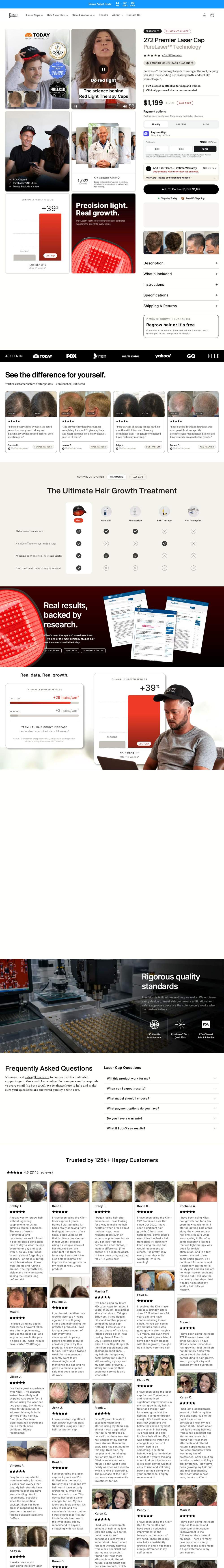 Kiierr landing page: Stay in the know