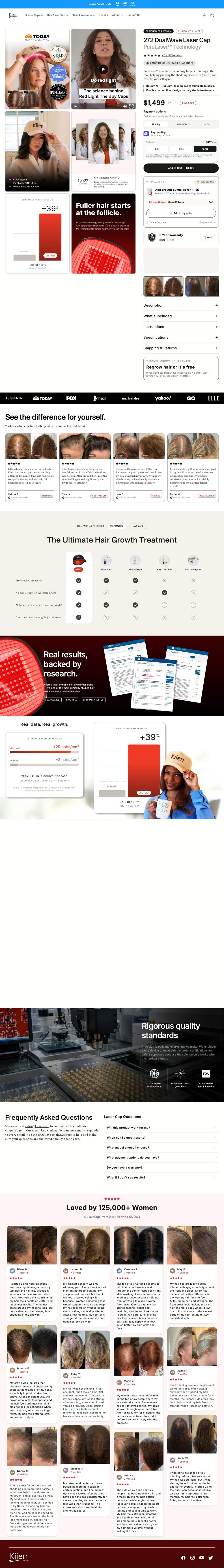 Kiierr landing page: Stay in the know