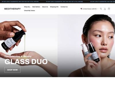 Meditherapy.Global landing page