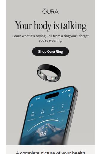 Oura email