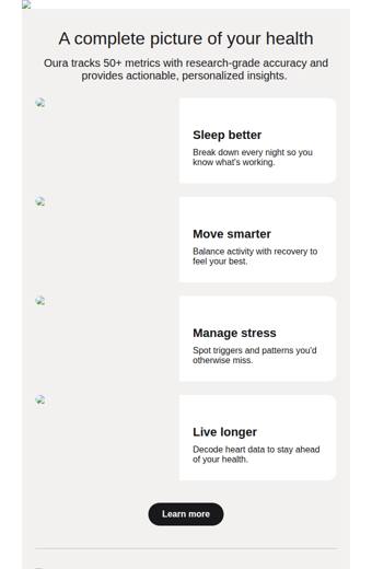 Oura email