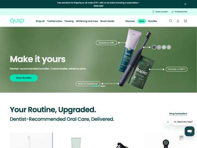 quip landing page