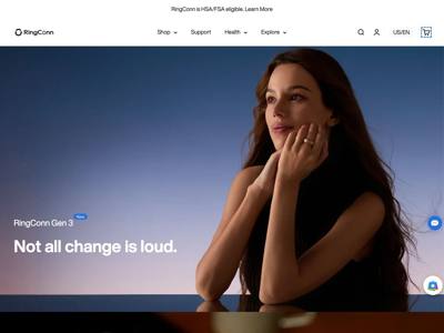RingConn landing page