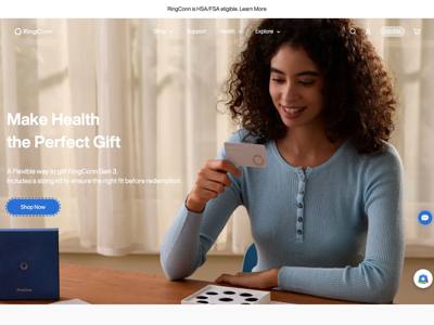 RingConn landing page