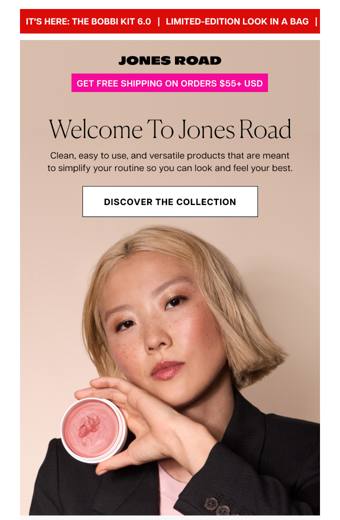 Jones Road Beauty email