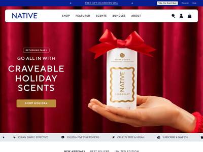 Native landing page