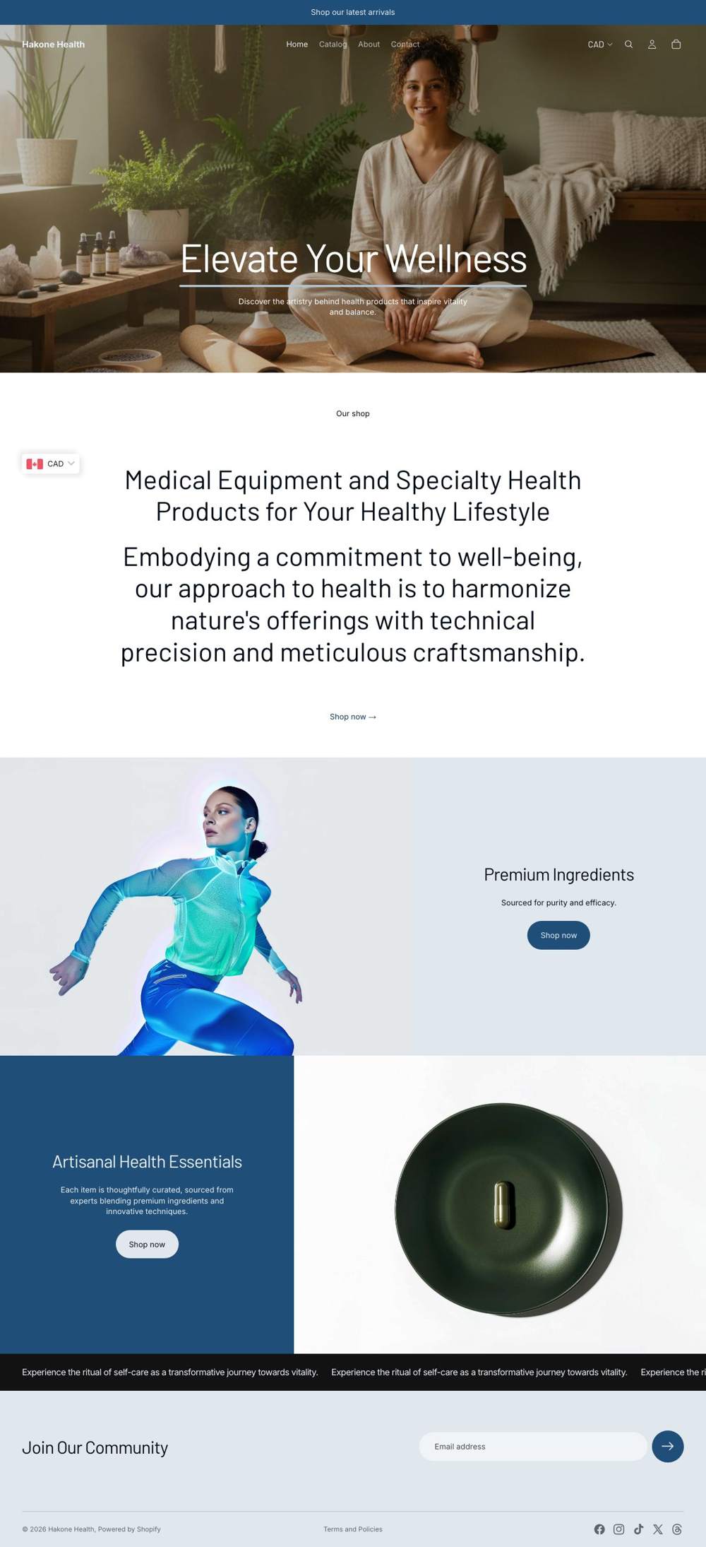 BioNase (Hakone Health) landing page: Hakone Health