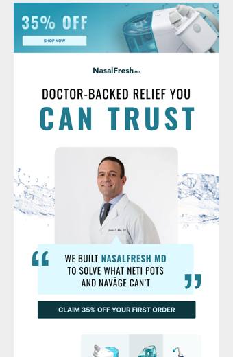 NasalFresh MD email