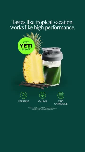 AG1 by Athletic Greens ad