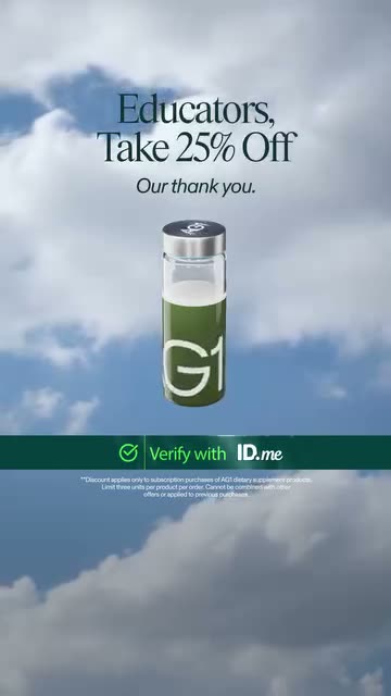 AG1 by Athletic Greens ad