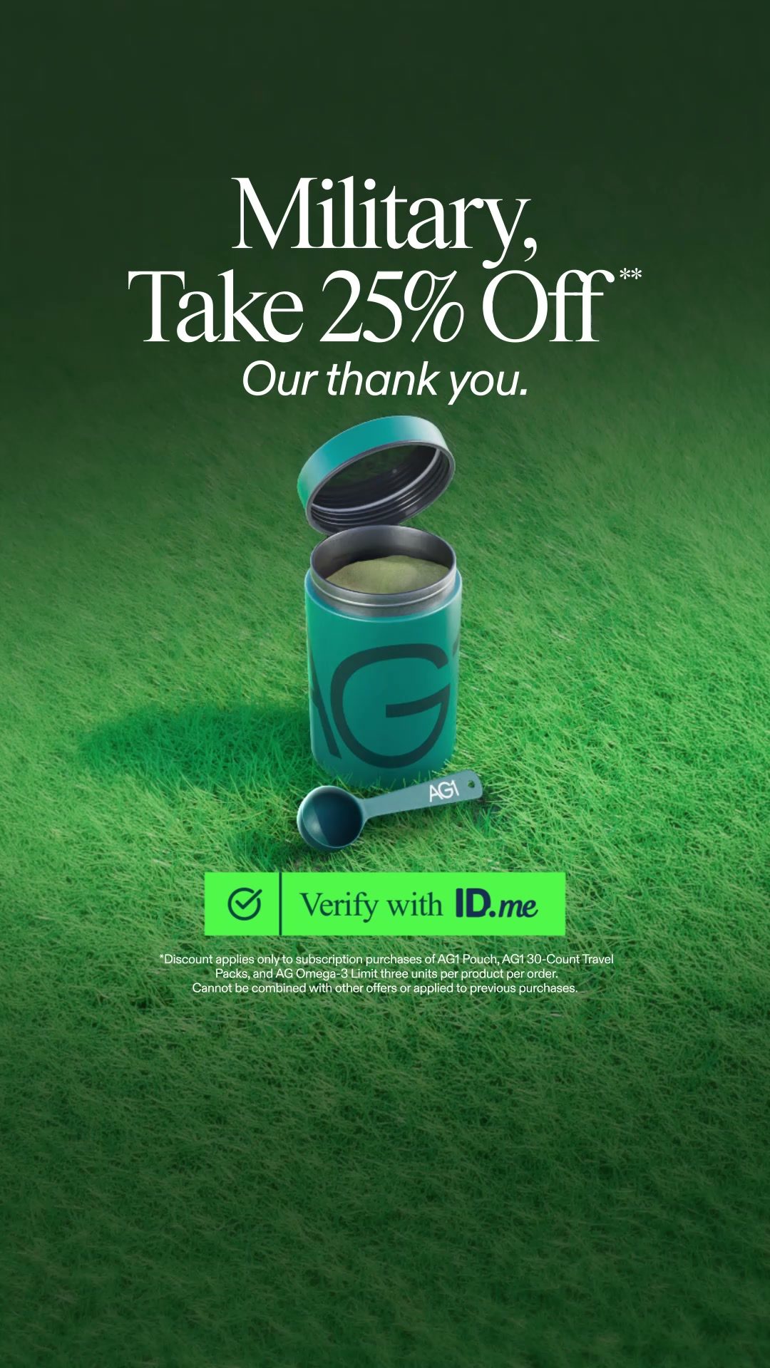AG1 ad