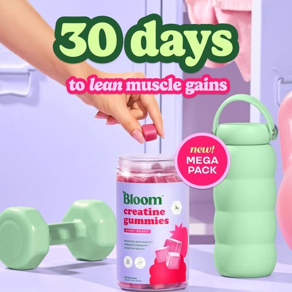 Bloom Nutrition ad