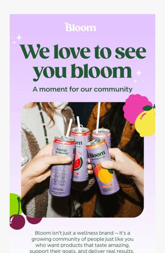Bloom Nutrition email