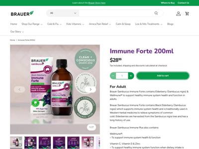 Brauer Natural Medicine landing page