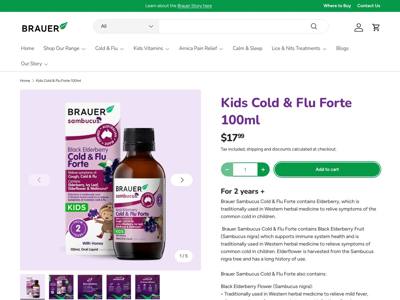Brauer Natural Medicine landing page