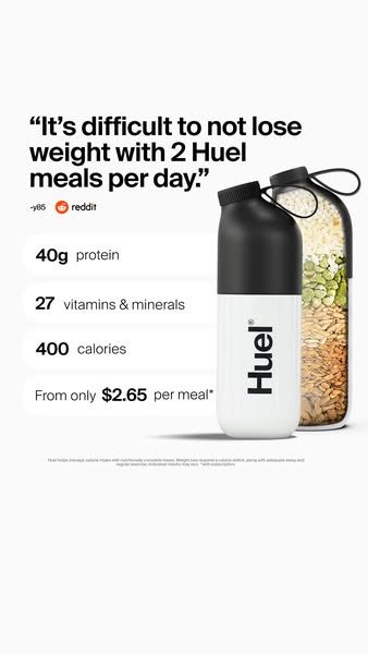 Huel ad
