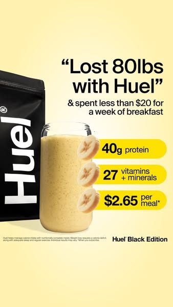 Huel ad
