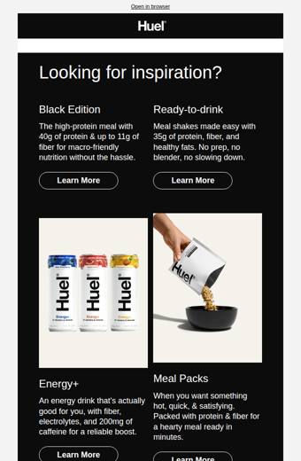 Huel email