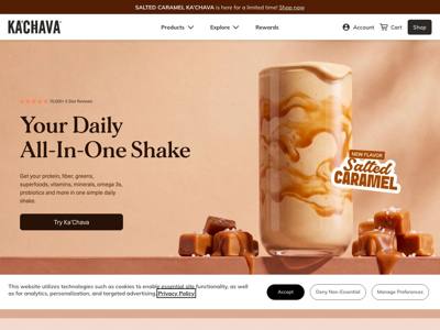 Ka'Chava landing page