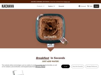 Ka'Chava landing page