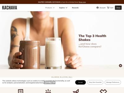 Ka'Chava landing page