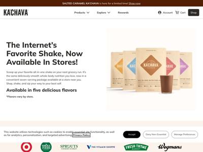 Ka'Chava landing page